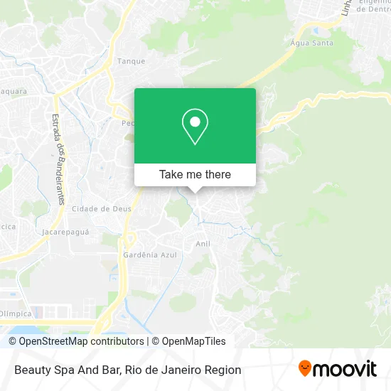 Beauty Spa And Bar map