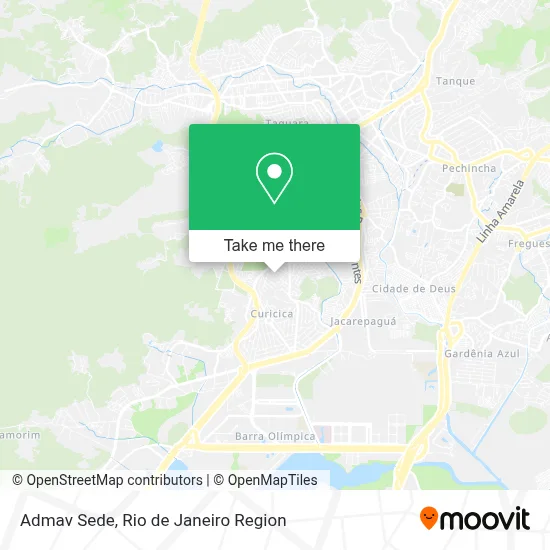 Admav Sede map