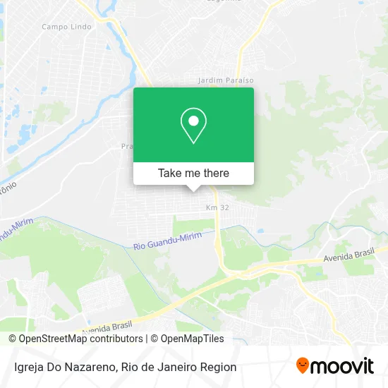 Igreja Do Nazareno map