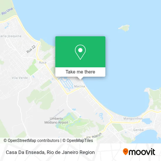 Casa Da Enseada map