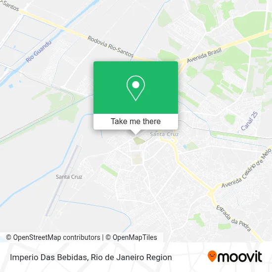 Imperio Das Bebidas map