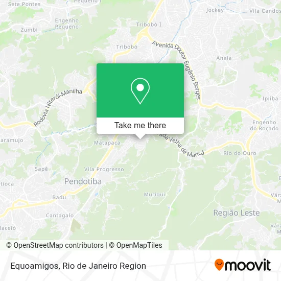 Equoamigos map