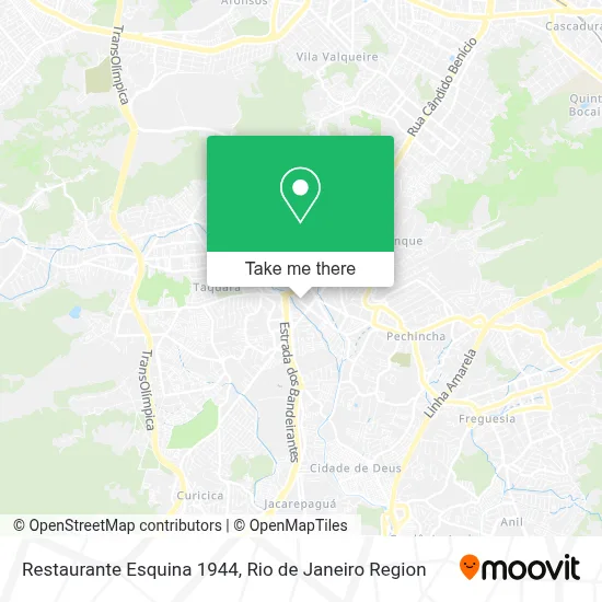 Restaurante Esquina 1944 map
