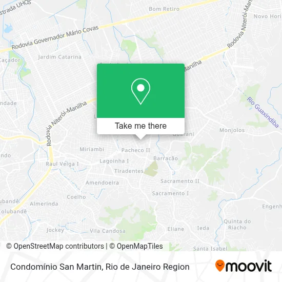 Condomínio San Martin map