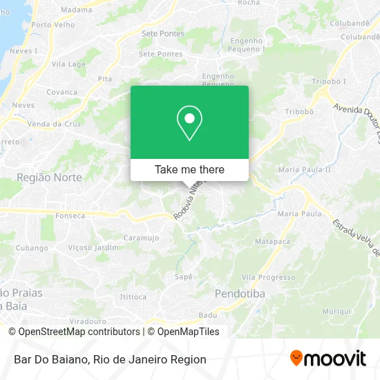 Bar Do Baiano map