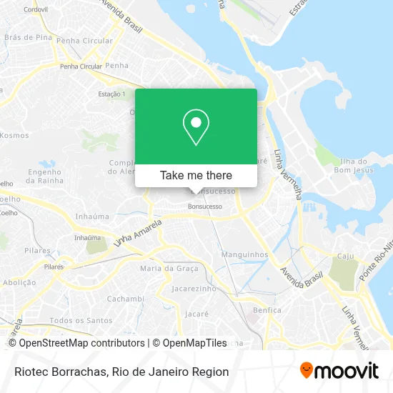 Riotec Borrachas map