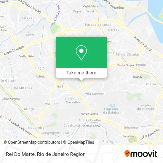 Rei Do Matte map