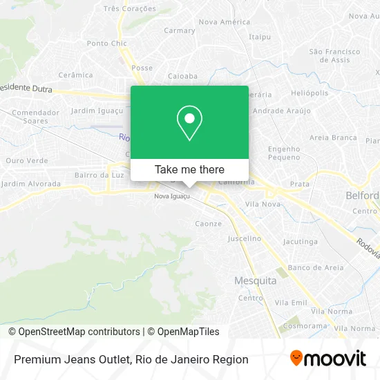 Premium Jeans Outlet map
