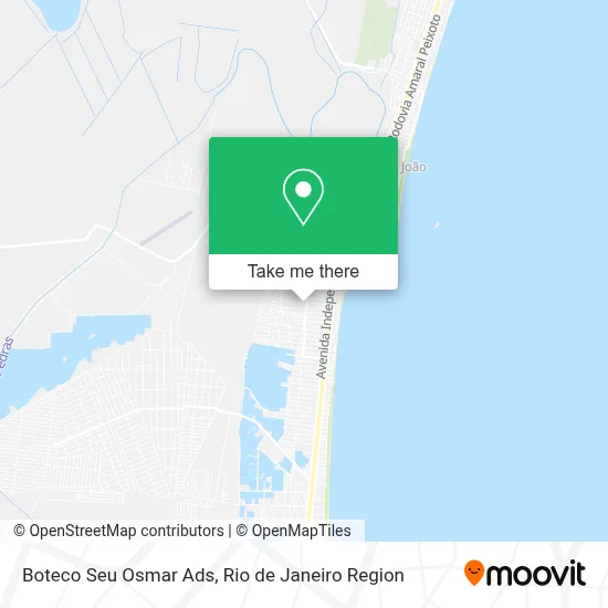 Boteco Seu Osmar Ads map