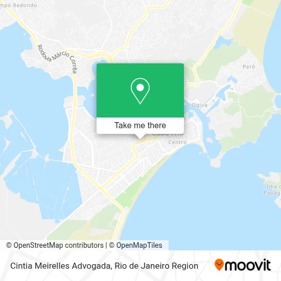 Cintia Meirelles Advogada map