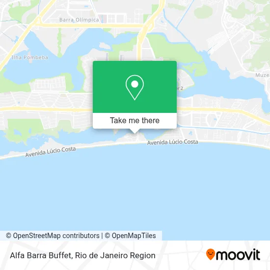 Alfa Barra Buffet map