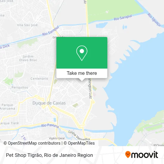 Pet Shop Tigrão map