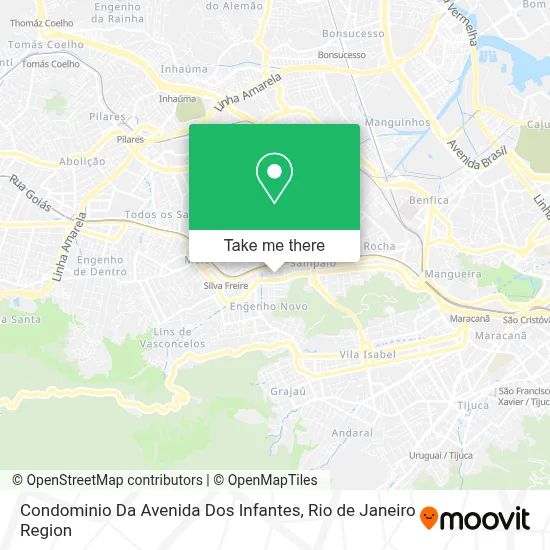 Condominio Da Avenida Dos Infantes map