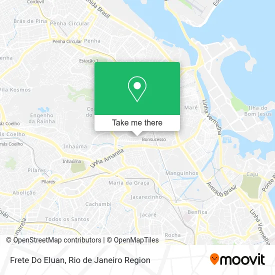 Frete Do Eluan map