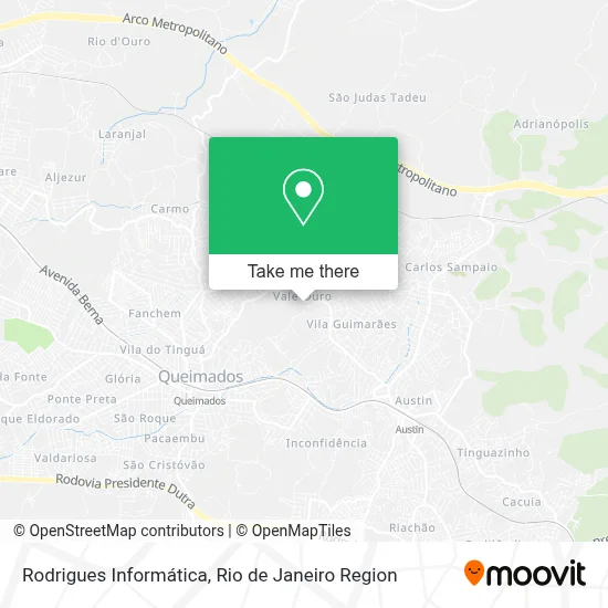 Rodrigues Informática map