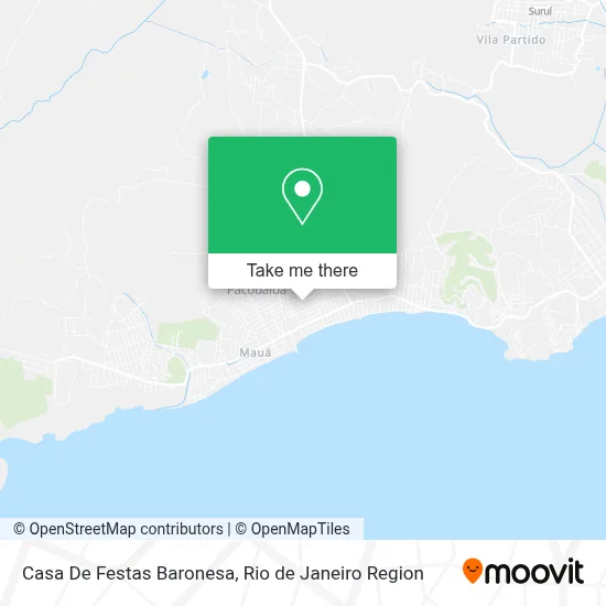 Casa De Festas Baronesa map