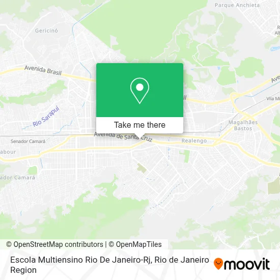Escola Multiensino Rio De Janeiro-Rj map
