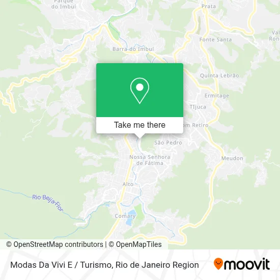 Modas Da Vivi E / Turismo map