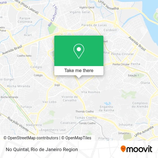 No Quintal map