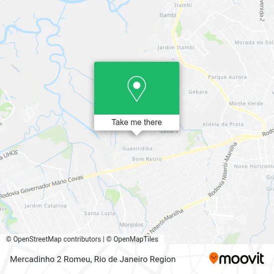 Mercadinho 2 Romeu map