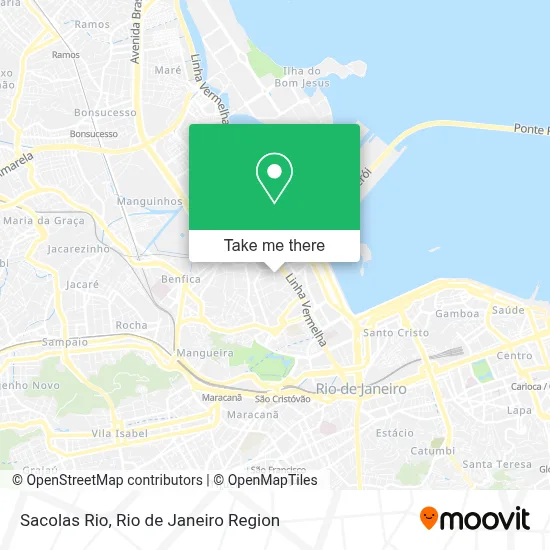 Sacolas Rio map