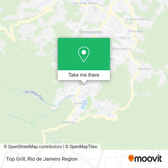 Top Grill map