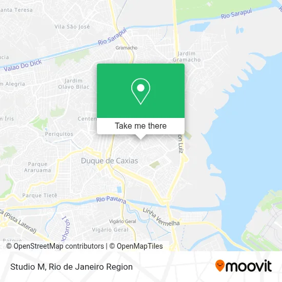 Studio M map