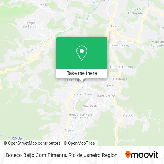 Boteco Beijo Com Pimenta map