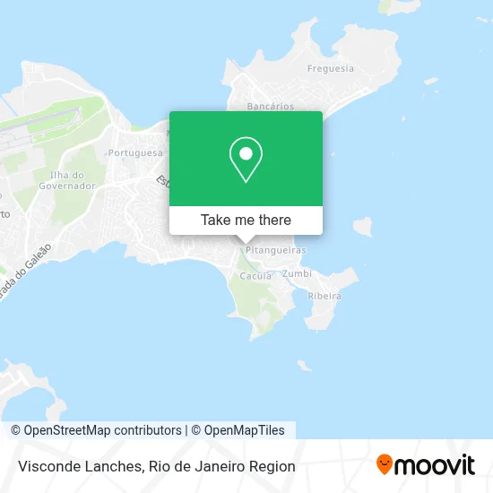 Visconde Lanches map
