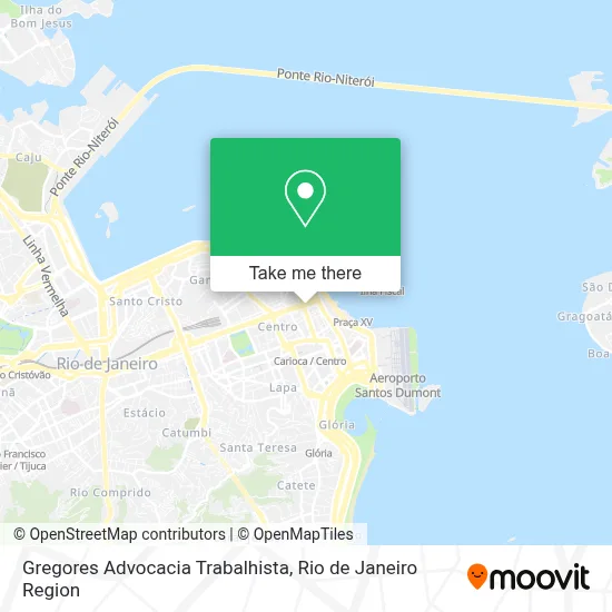 Gregores Advocacia Trabalhista map