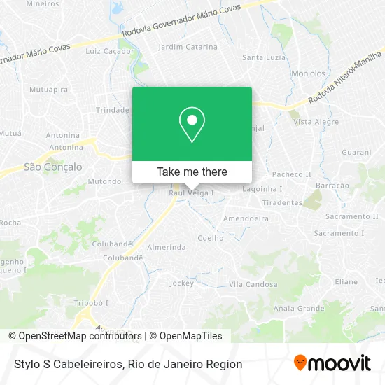 Stylo S Cabeleireiros map