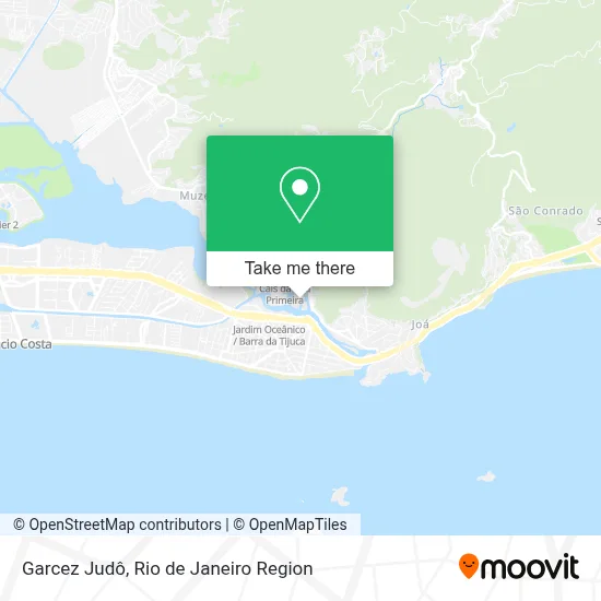 Garcez Judô map