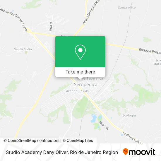 Studio  Academy Dany  Oliver map