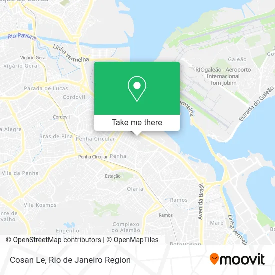 Cosan Le map