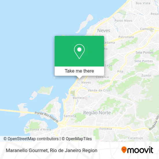 Maranello Gourmet map