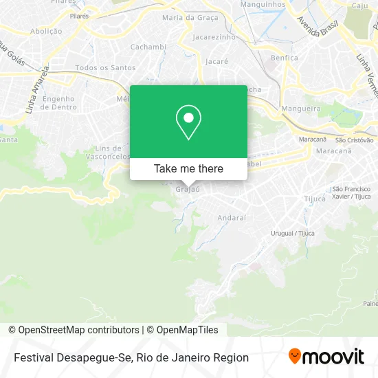Festival Desapegue-Se map