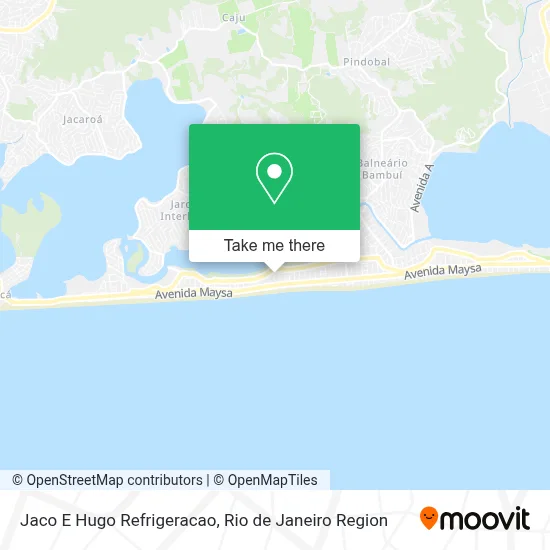 Jaco E Hugo Refrigeracao map