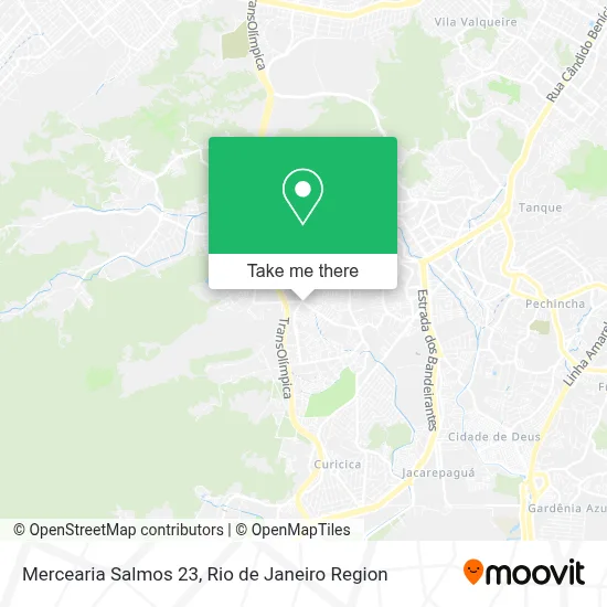Mercearia Salmos 23 map