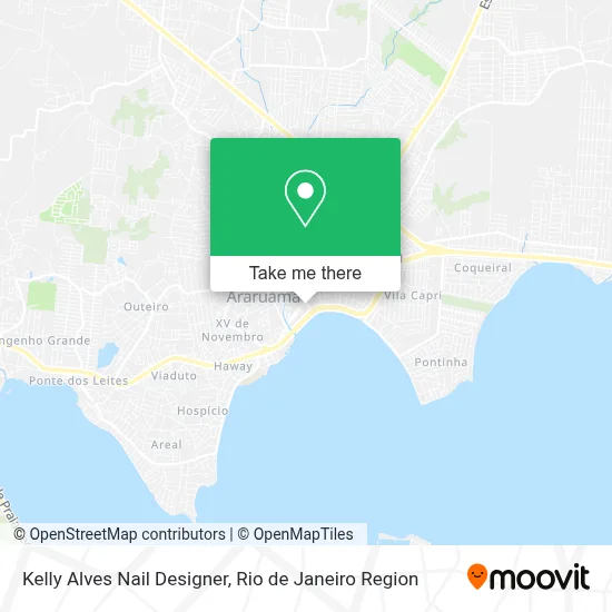 Kelly Alves Nail Designer map