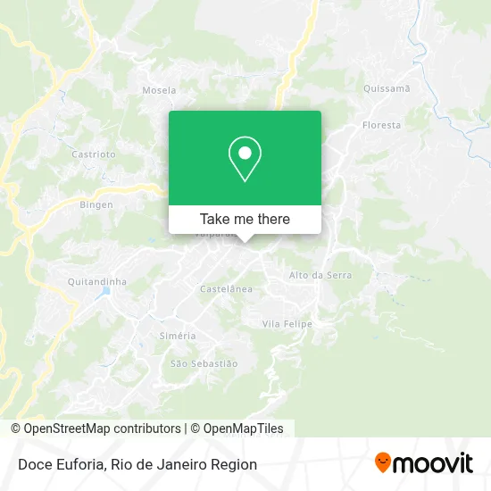 Doce Euforia map