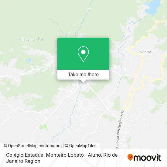 Colégio Estadual Monteiro Lobato - Aluno map