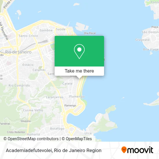 Academiadefutevolei map