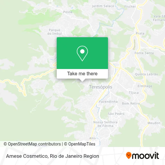 Amese Cosmetico map