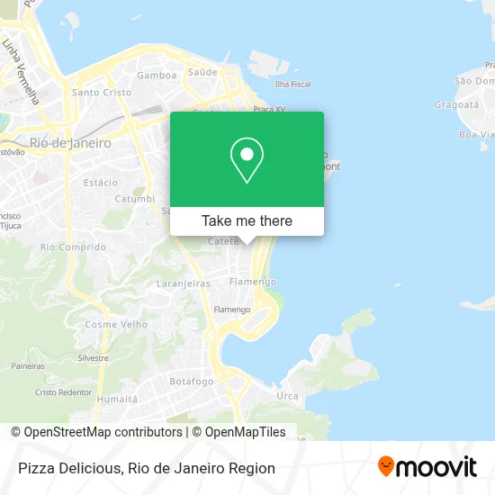 Pizza Delicious map