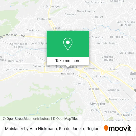 Maislaser by Ana Hickmann map