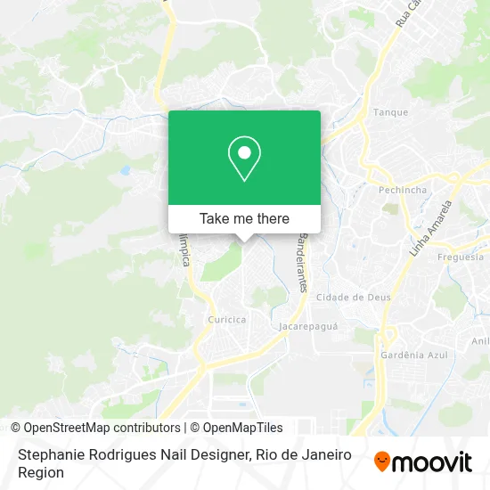 Stephanie Rodrigues Nail Designer map