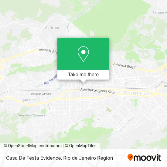 Casa De Festa Evidence map