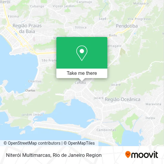 Niterói Multimarcas map