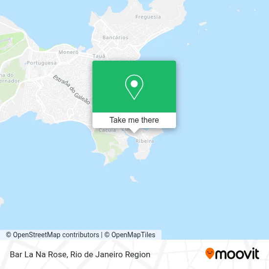 Bar La Na Rose map