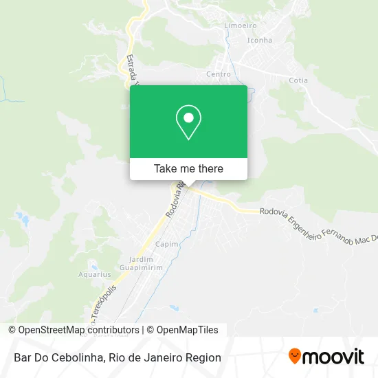Bar Do Cebolinha map
